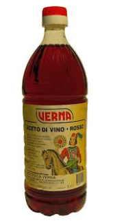 Aceto de Vino Rosso 1 lt
