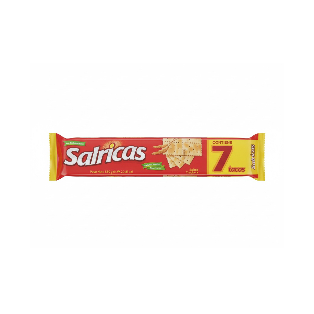 Galleta de soda Salrica 7 tacos (590 g)