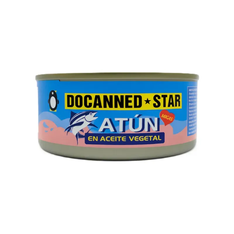 Atún en Aceite Vegeta Docanned*Star 140g