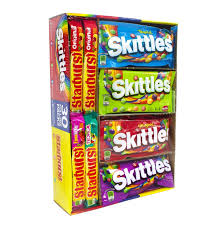 CHOCOLATE SURTIDO VARIETY PACK 30CT SKITTLES (Dalmo)