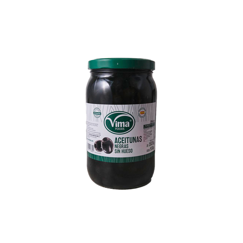 Aceituna Negra sin Hueso 400g (ITH)