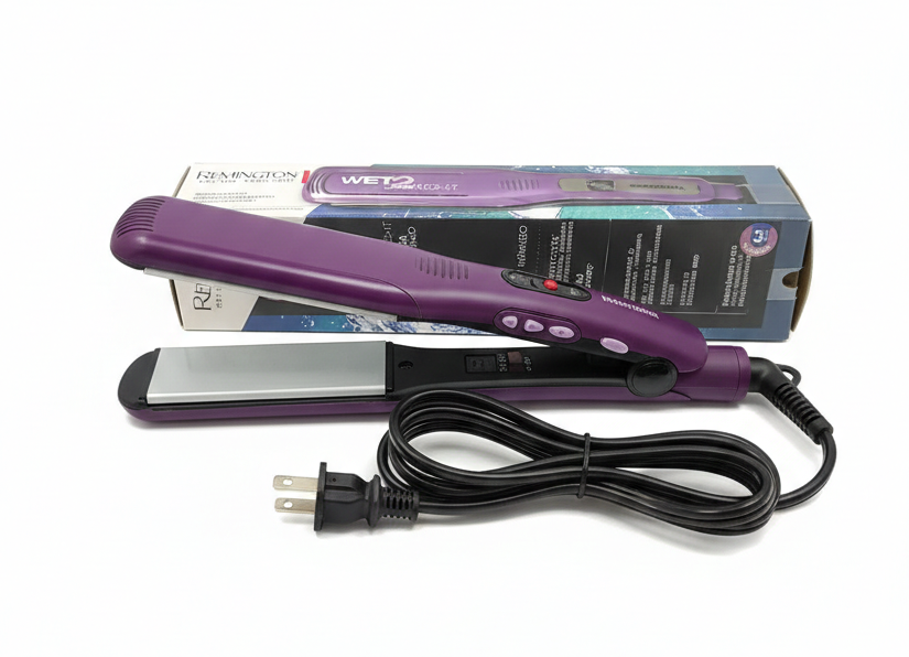 Plancha para cabello Remington Tecnología Seco y Humedo