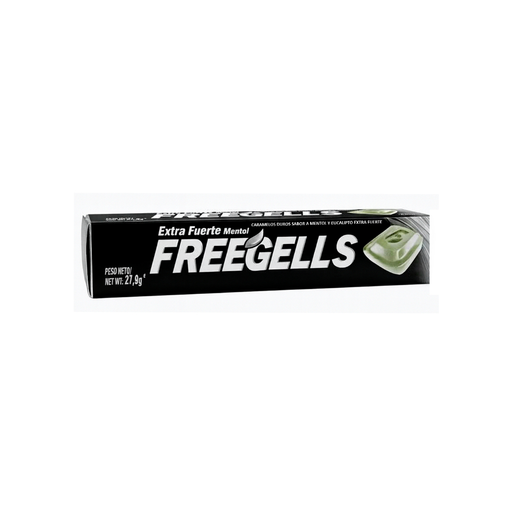 FREEGELLS Mentol y Eucalipto Extra Fuerte (27,9 g)