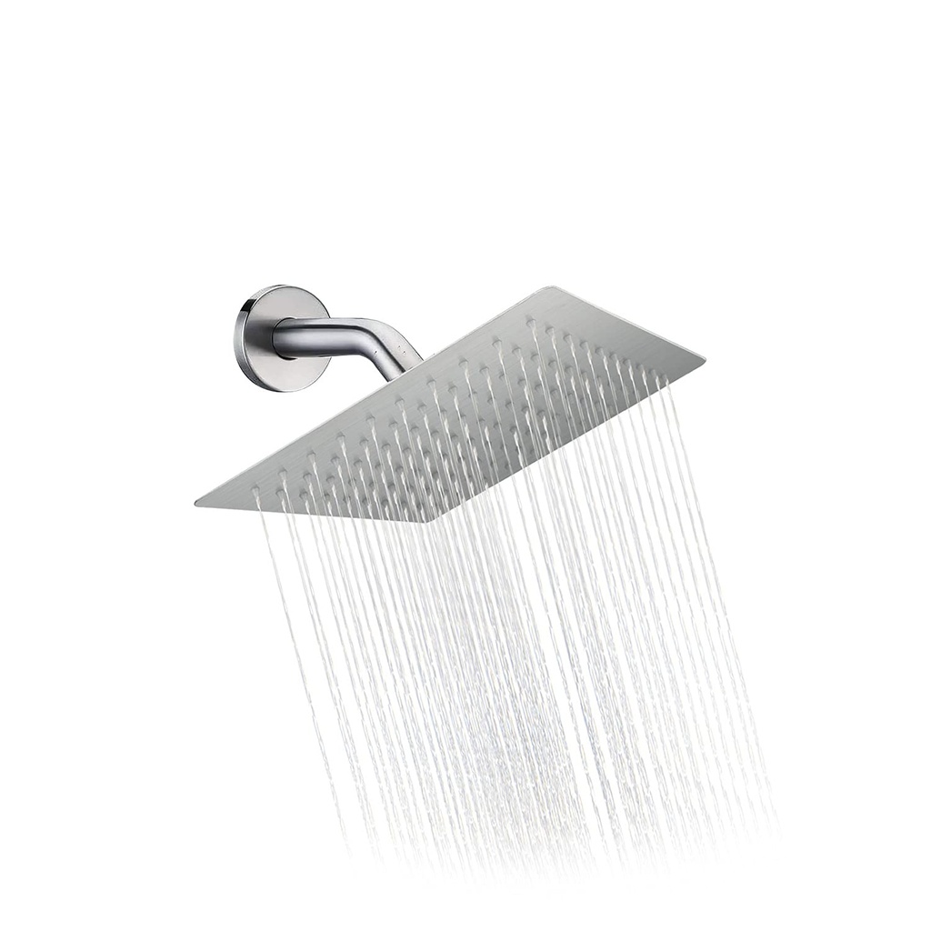 Regadera delgada cuadrada (6×6) 