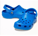  Zapato tipo Crocs liso de goma, azul  JHXZ-E23001-7 